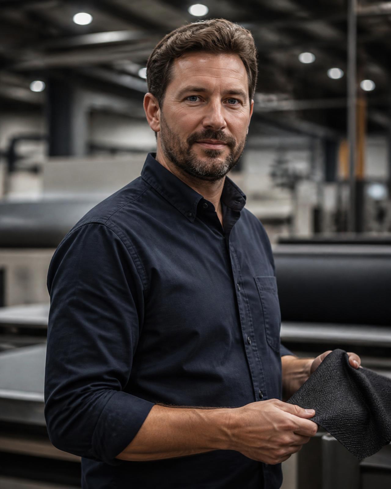 Portret Radu Petrescu, Șef Control Calitate